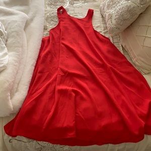 Red Shift Dress from Lucy Love